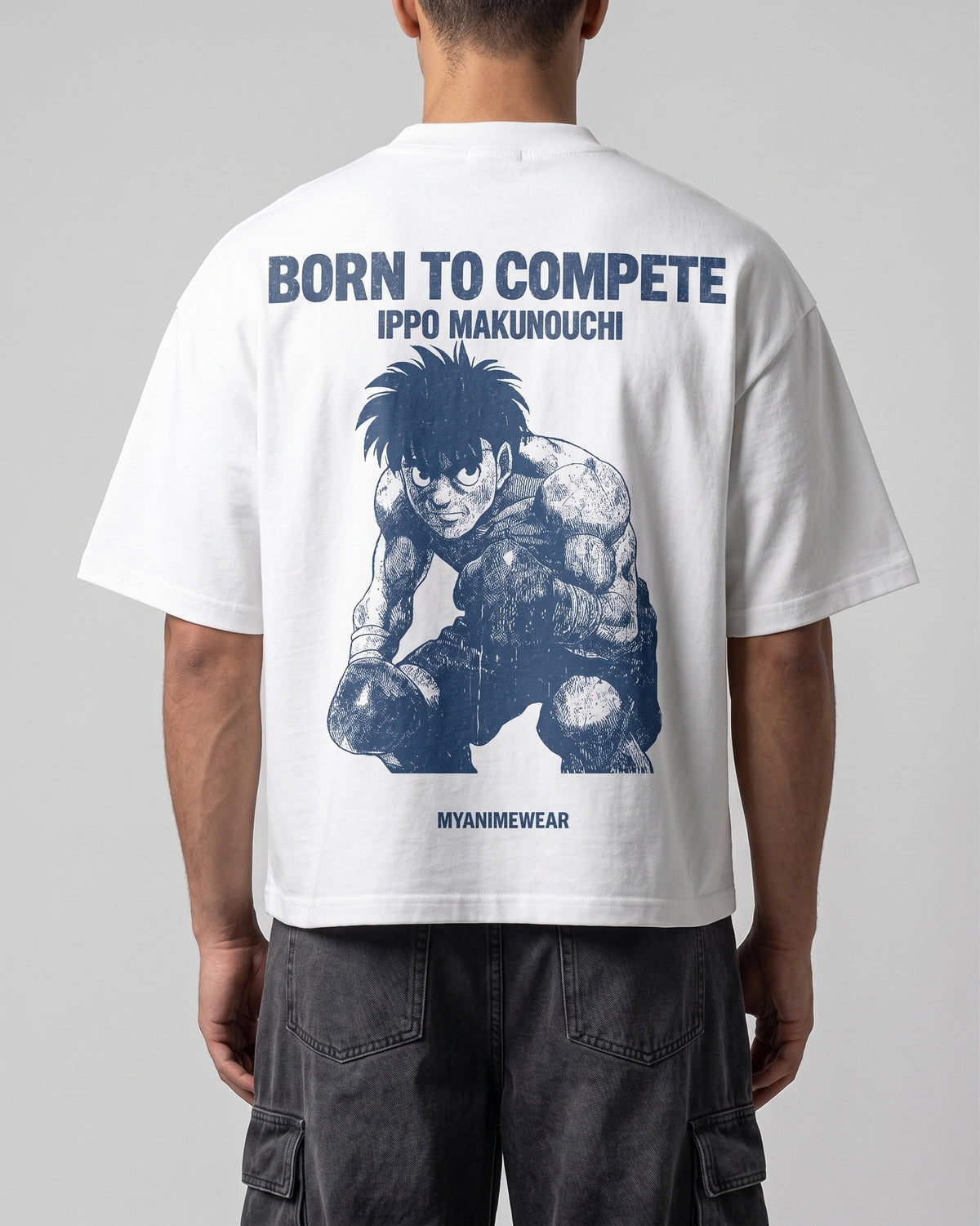Camiseta Oversize Boxy Born to Compete