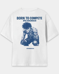 Camiseta Oversize Born to Compete