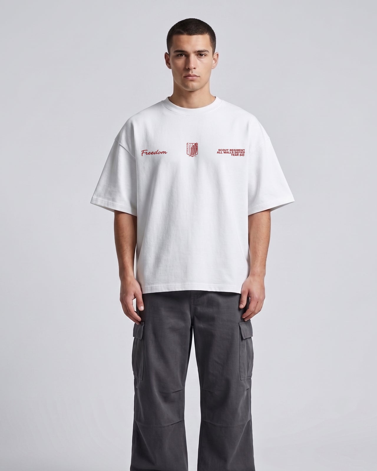 Camiseta Oversize Boxy Freedom