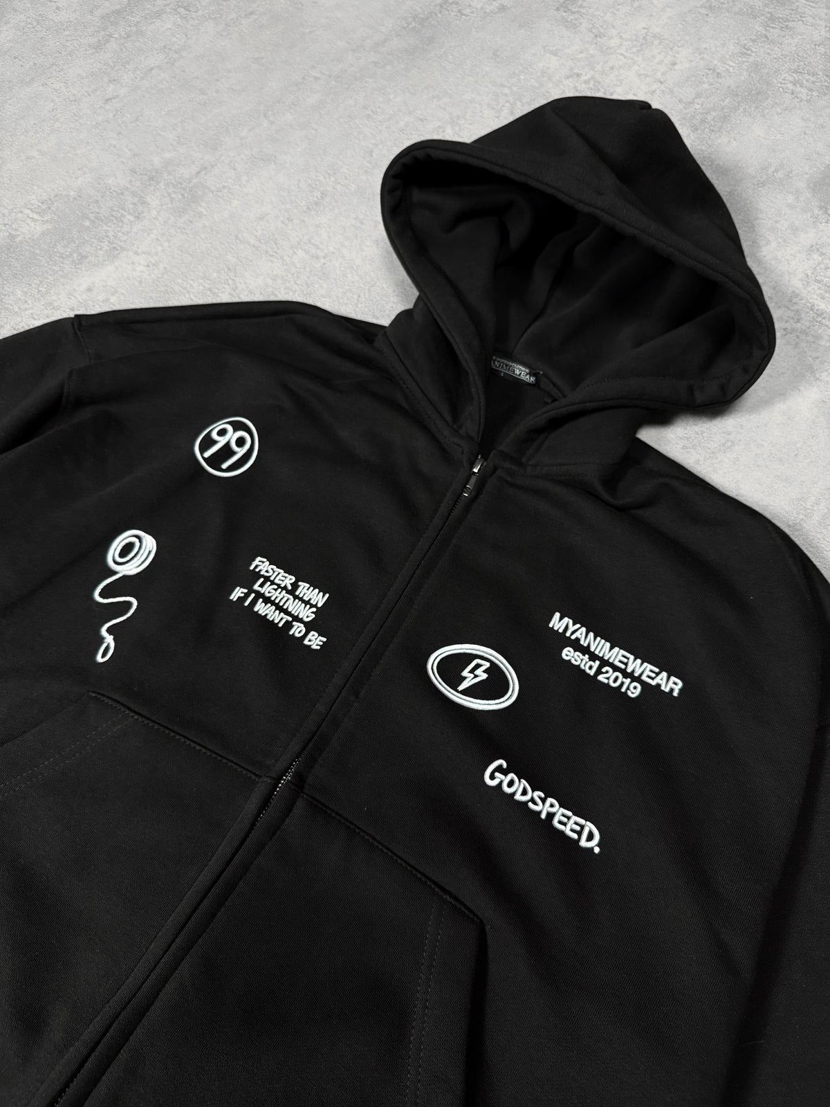 Sudadera Oversized Cremallera Killua