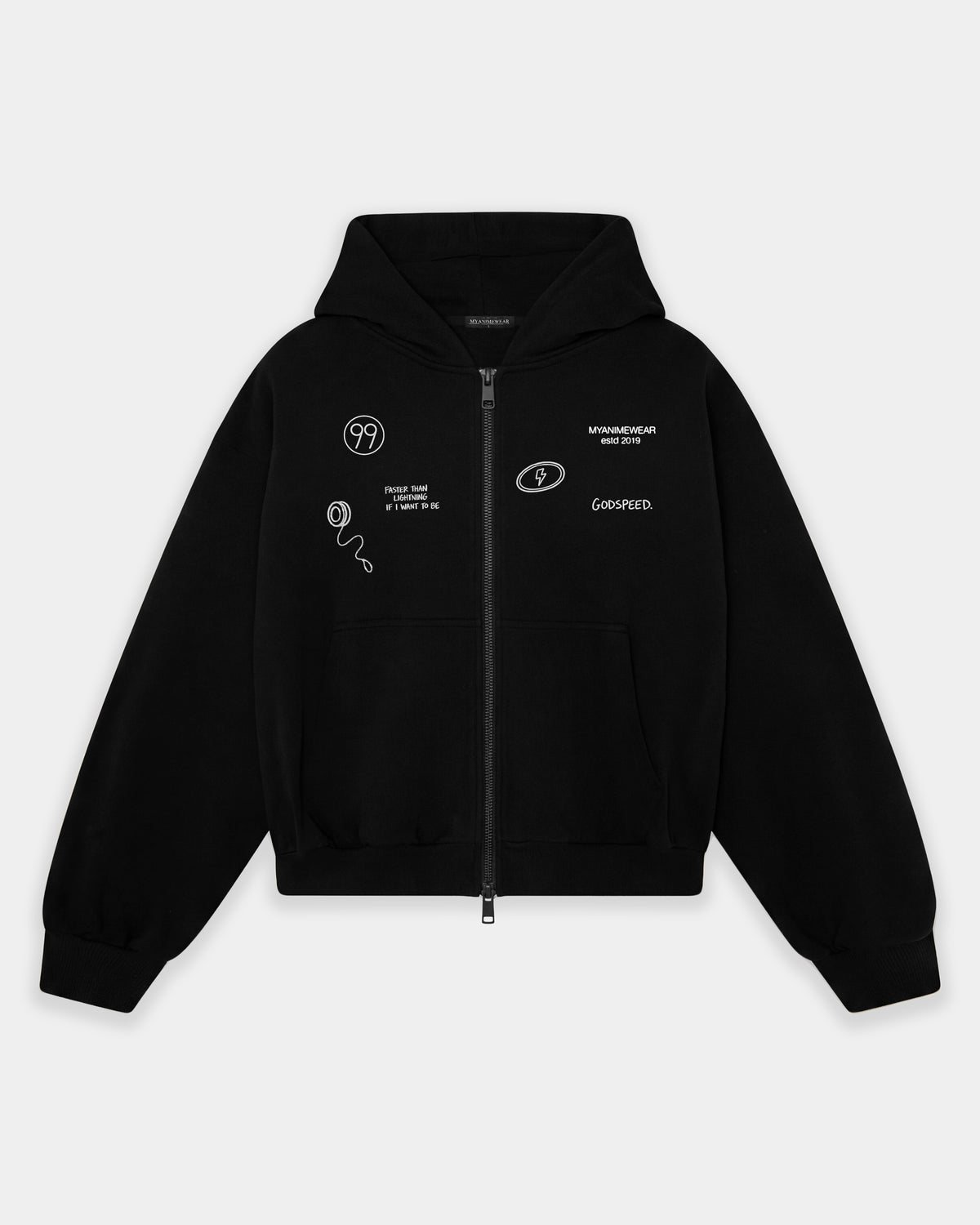 Sudadera Oversized Cremallera Killua