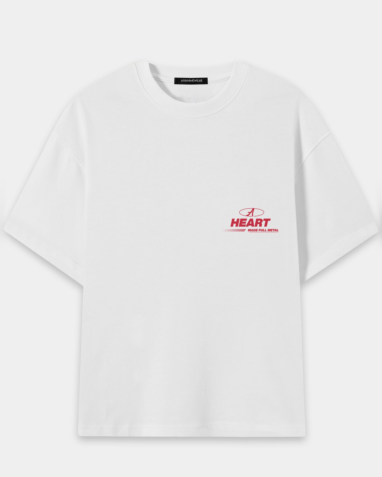 Camiseta Oversize Heart Metal