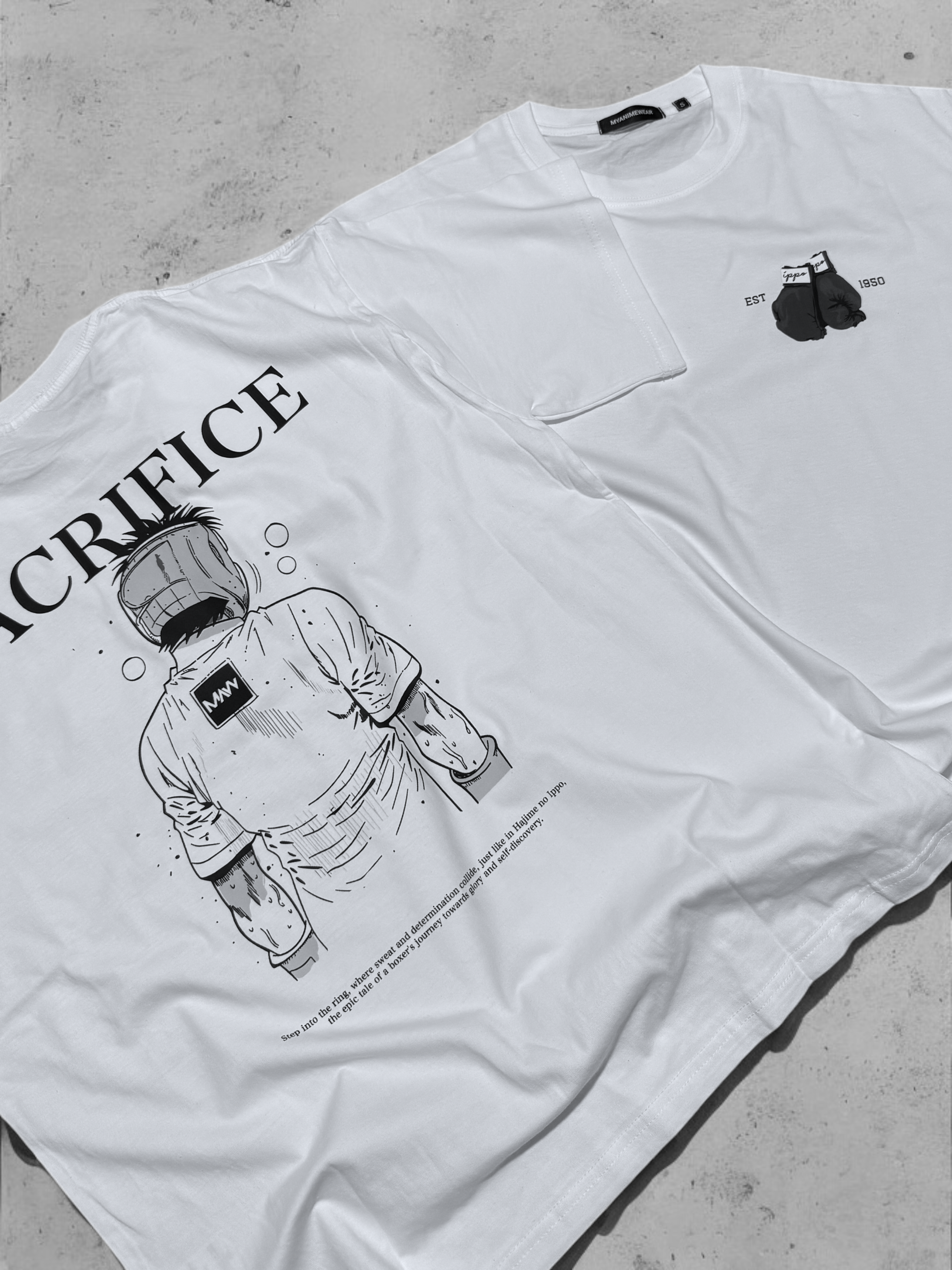 Camiseta Oversize Boxy Sacrifice