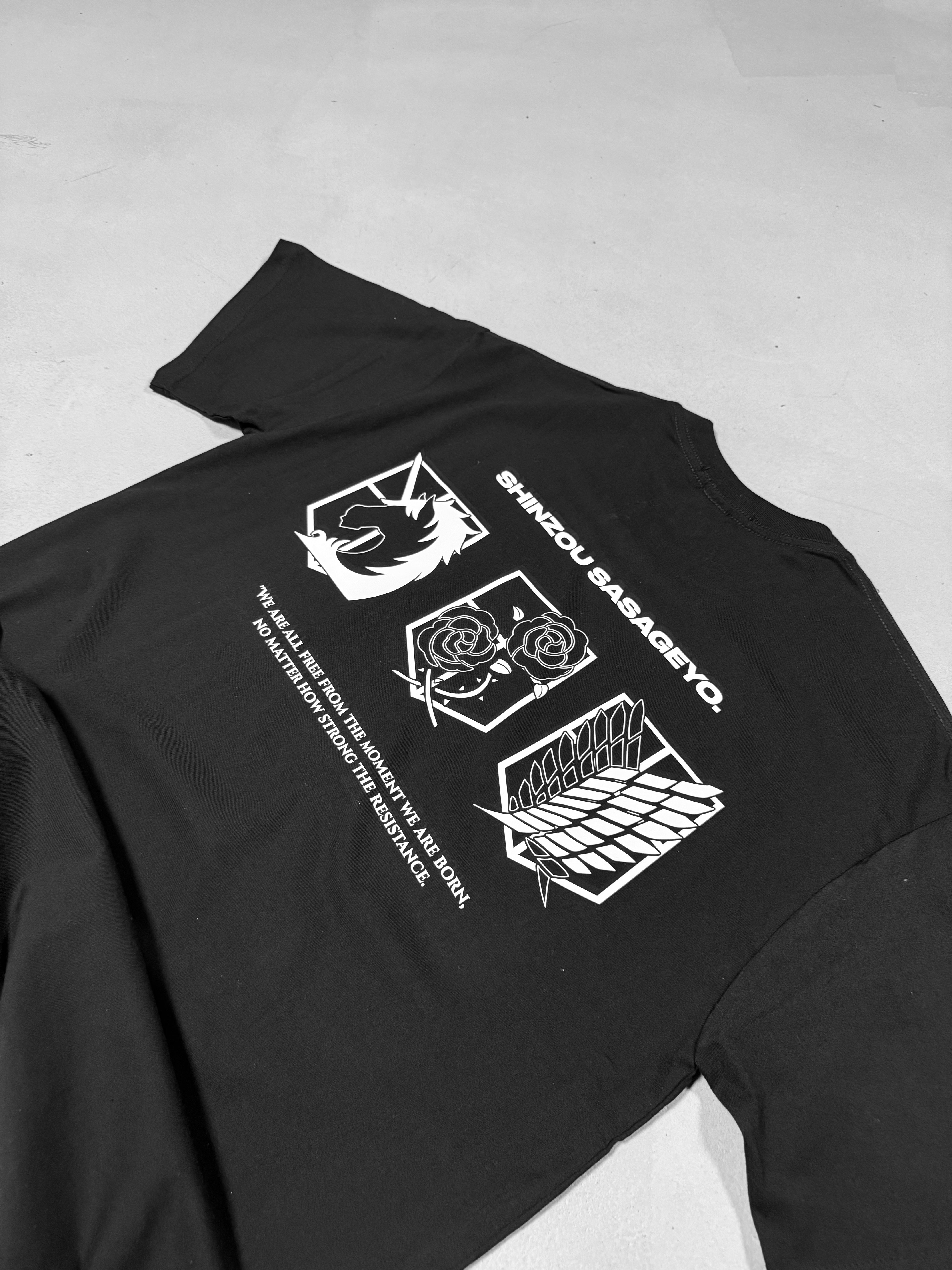 Camiseta Oversize Boxy Shinzou Sasageyo