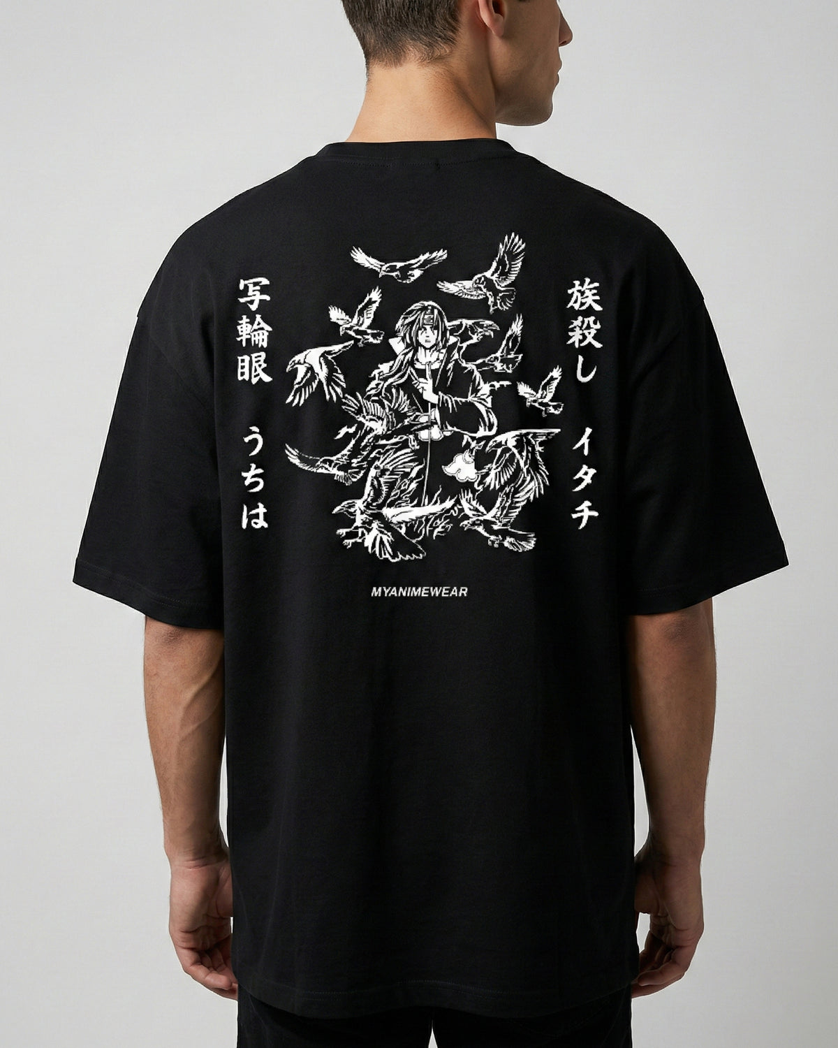 Camiseta Oversize Boxy Itachi Corvs