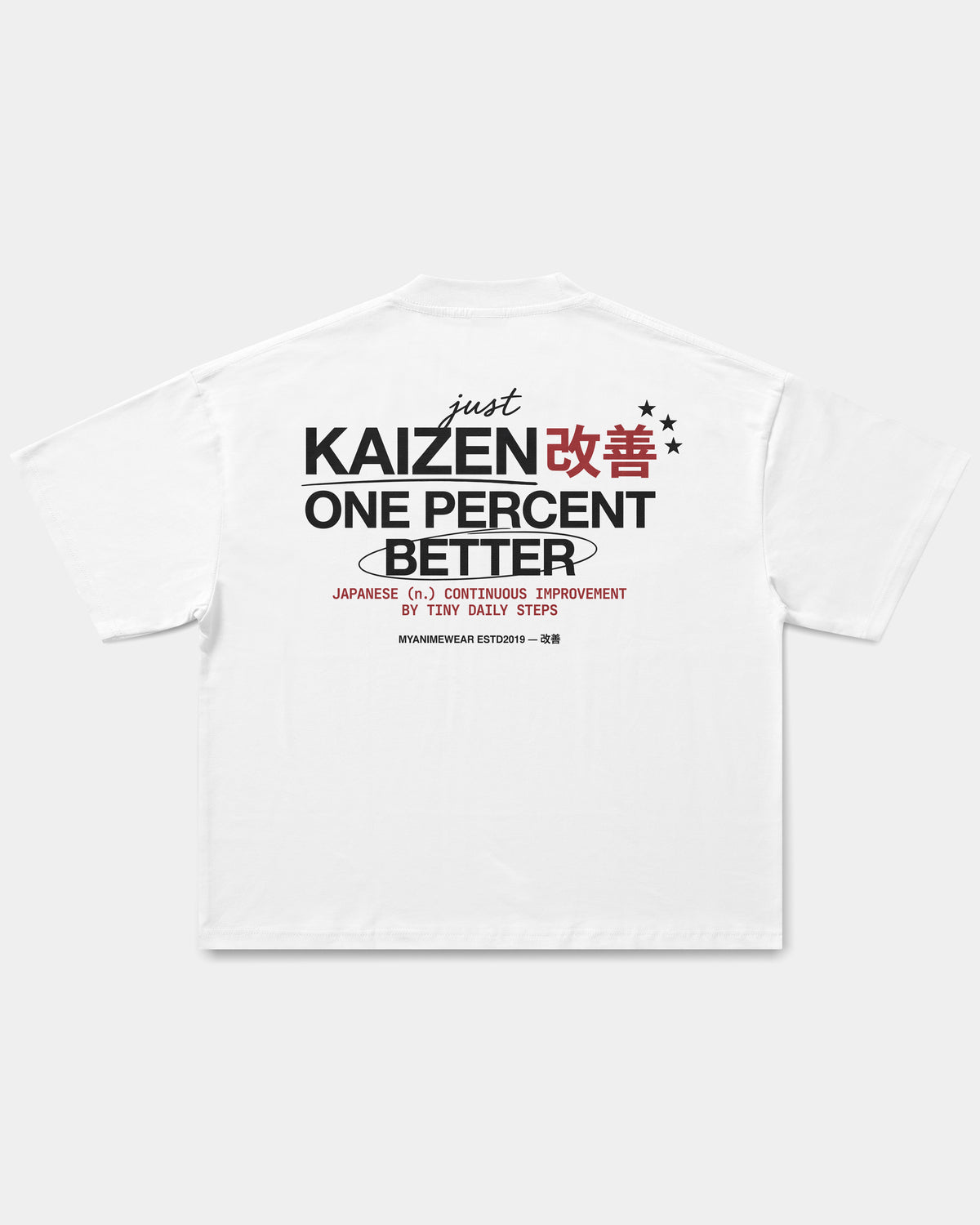 Camiseta Oversized Boxy Kaizen