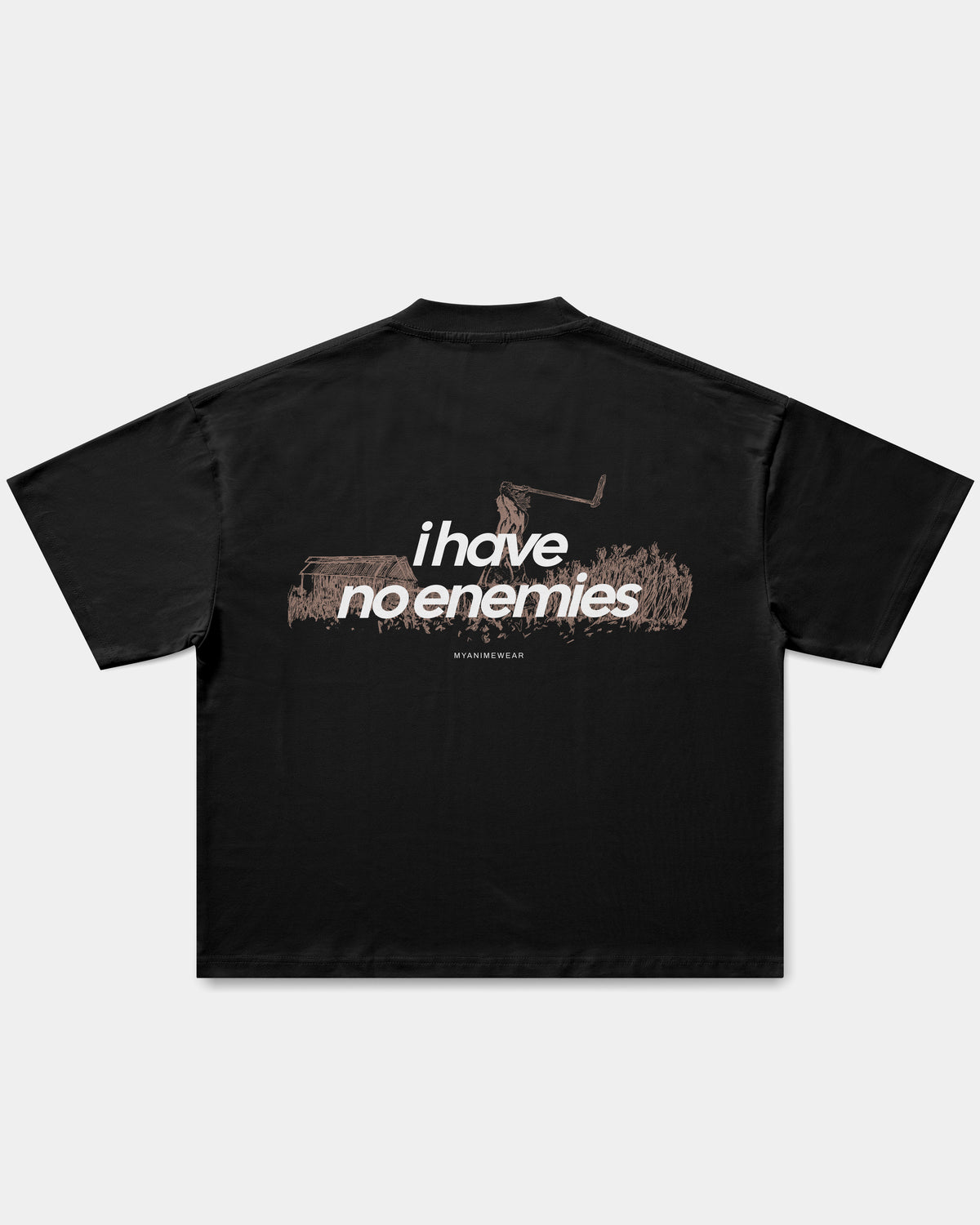 Camiseta Oversize Boxy No Enemies