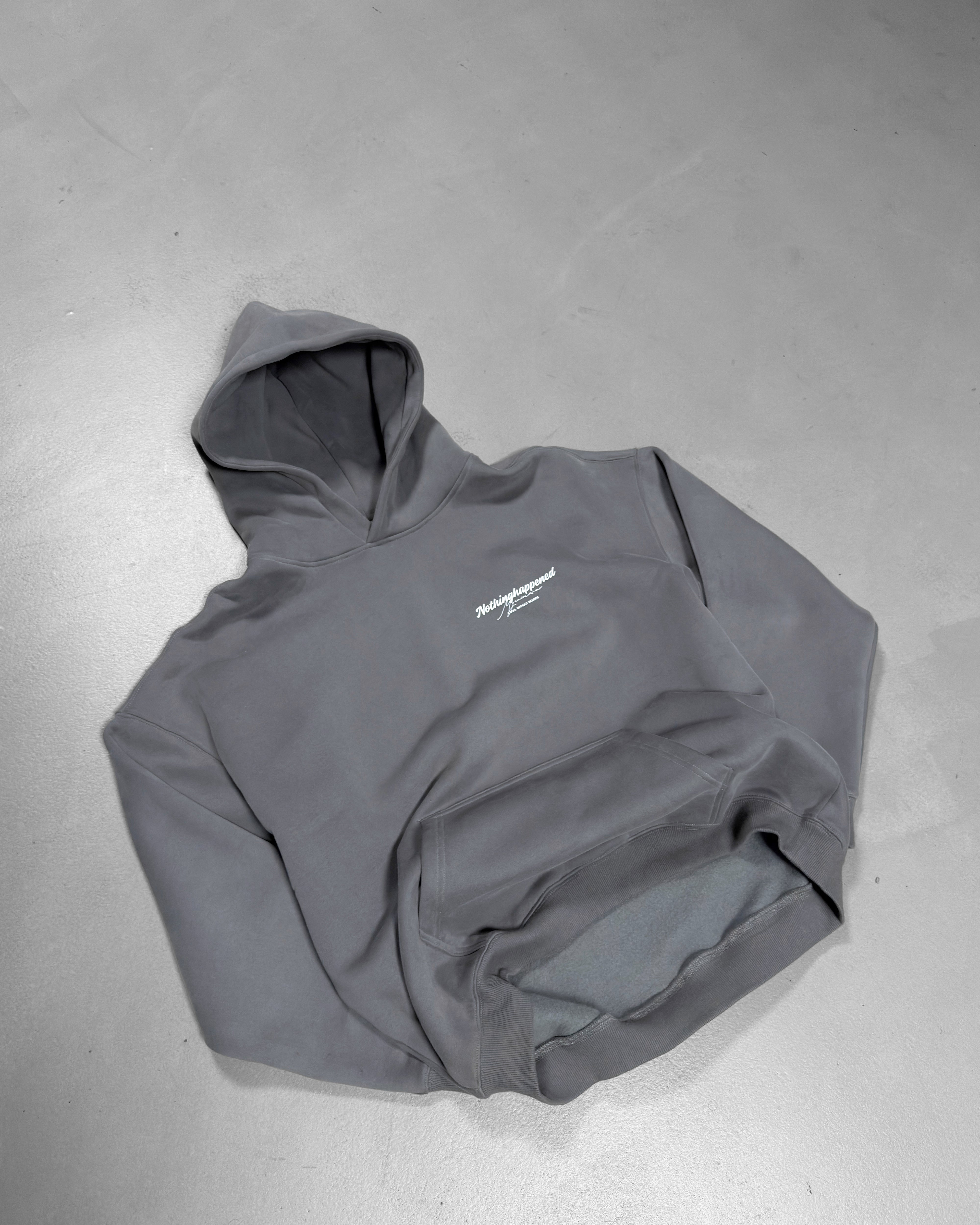 Sudadera Oversize Nothing Happened