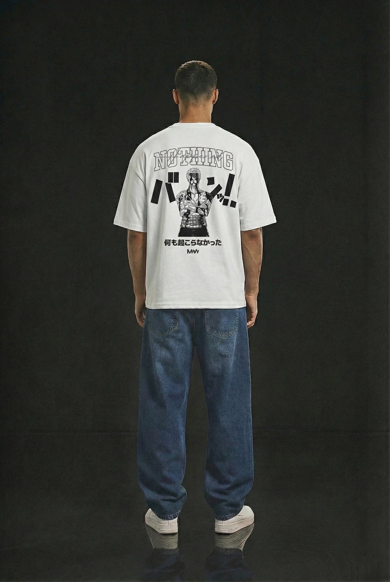 Camiseta Oversize Nothing Happened