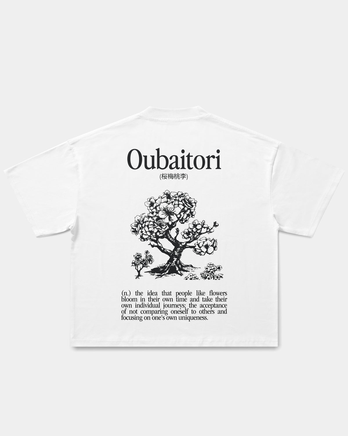Camiseta Oversize Boxy Oubaitori