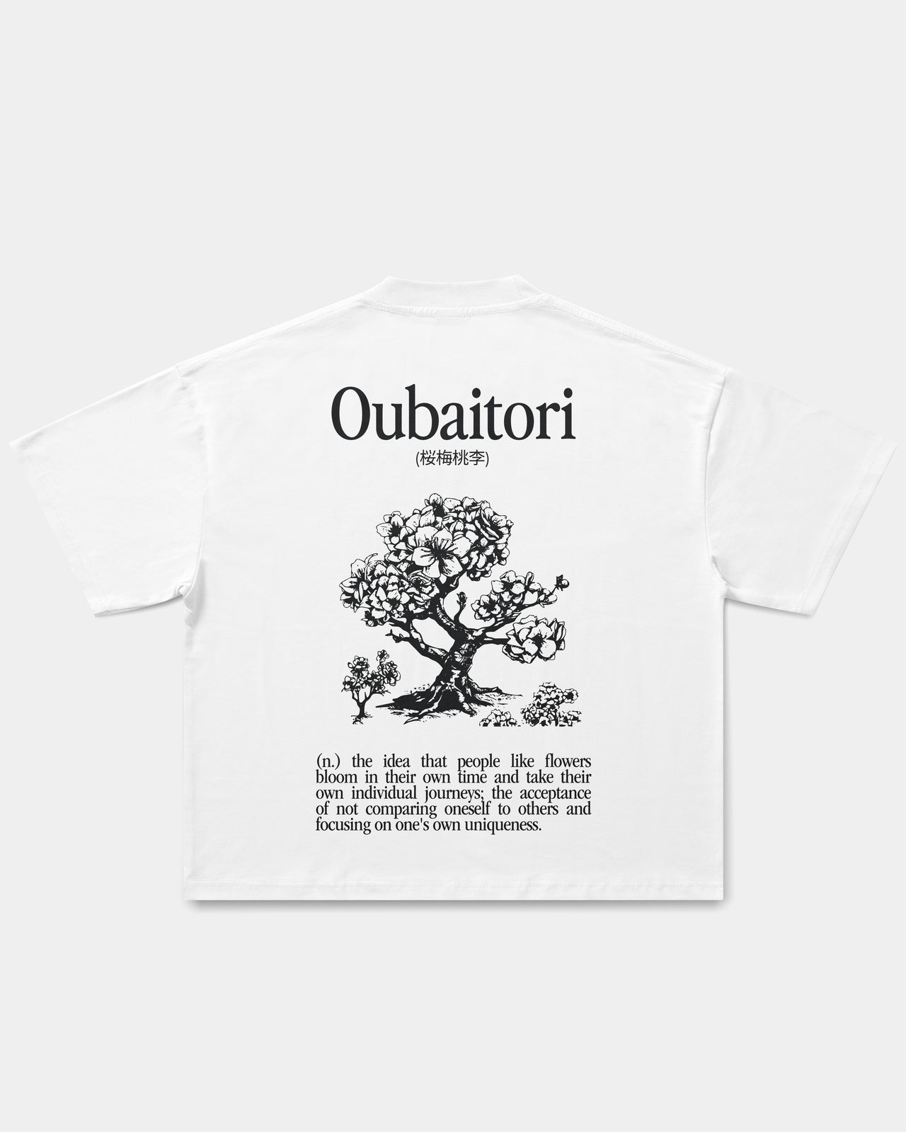 Camiseta Oversize Boxy Oubaitori