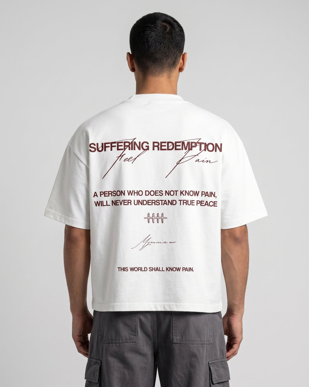 Camiseta Oversize Boxy Pain