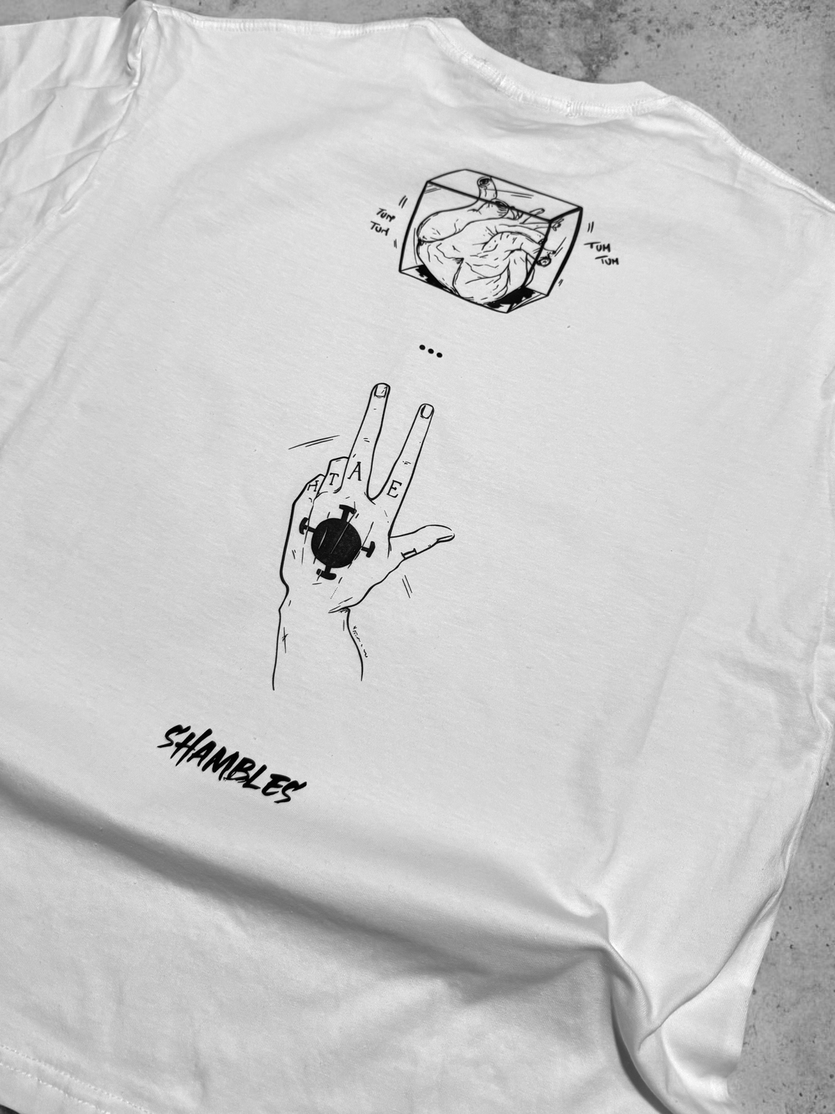 Camiseta Oversize Boxy Shambles