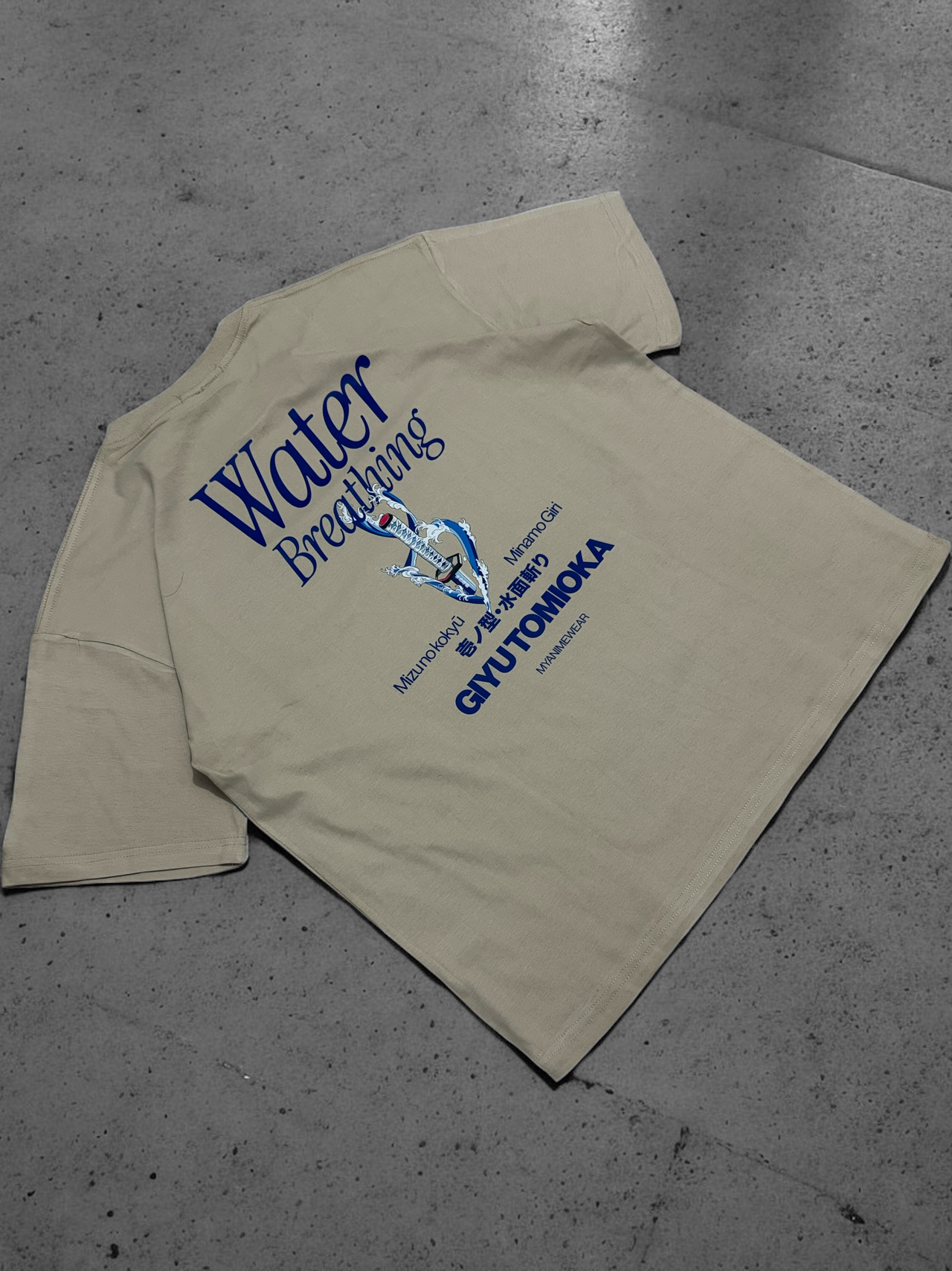 Camiseta Oversize Water Breathing