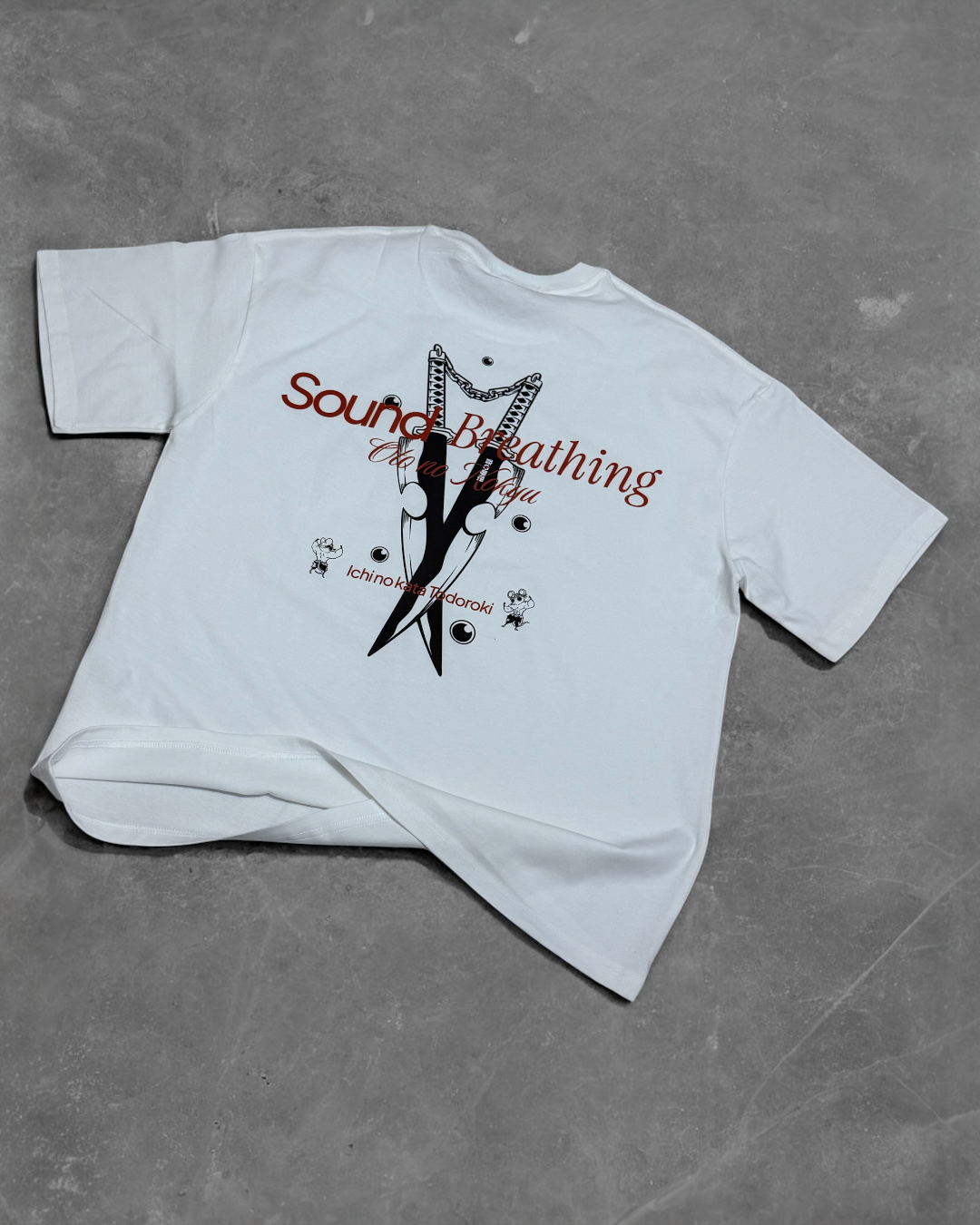 Camiseta Oversize Sound Breathing