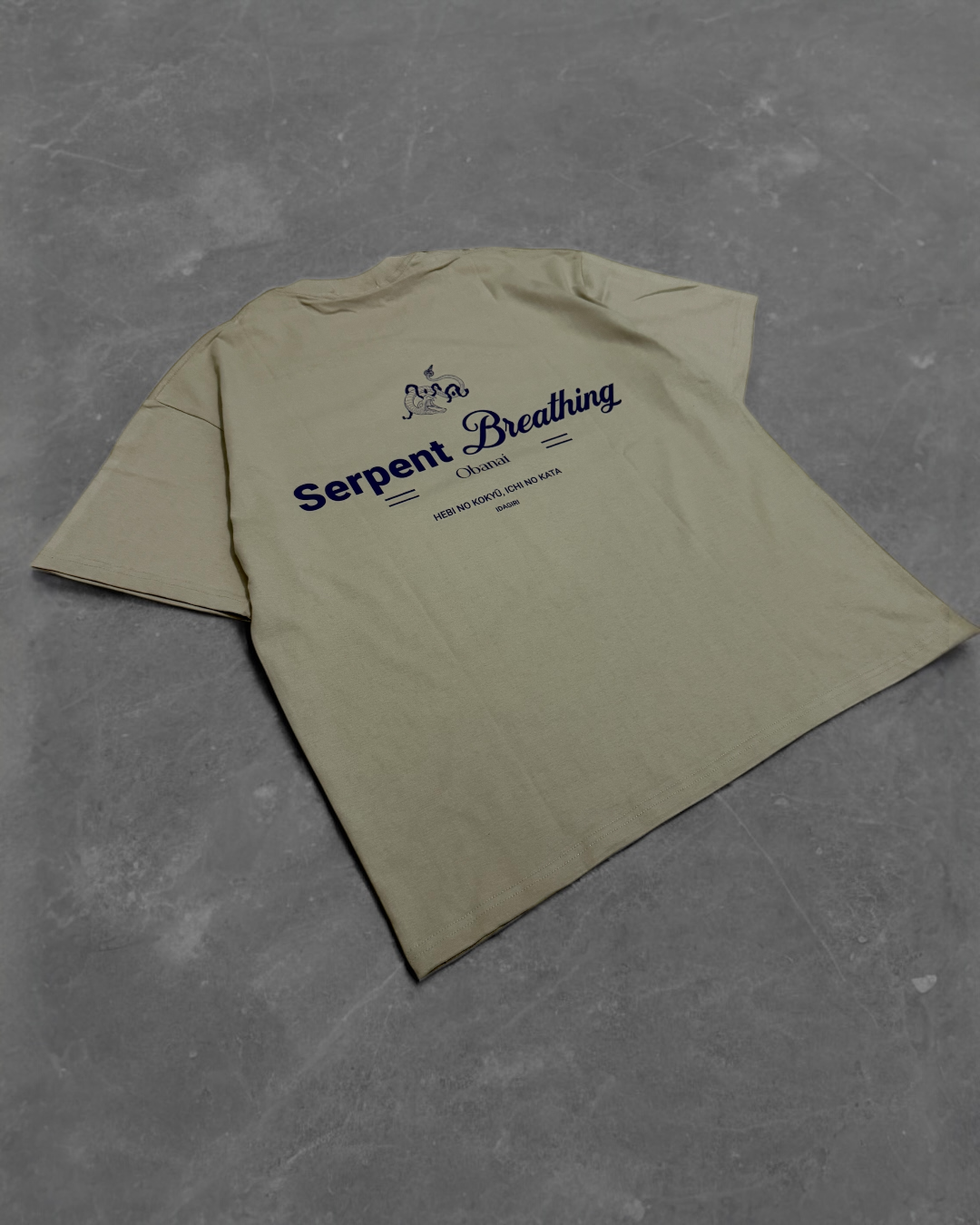 Camiseta Oversize Serpent Breathing