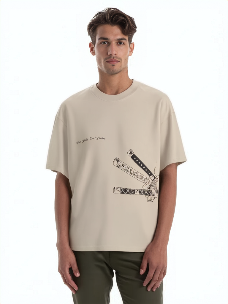 Camiseta Oversize Three Blades