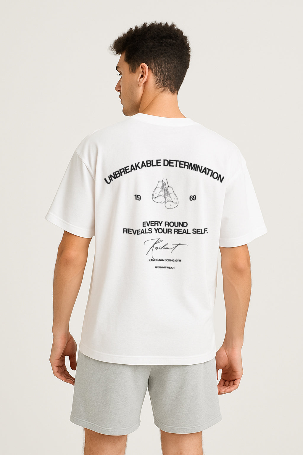 Camiseta Oversize Boxy Resilient