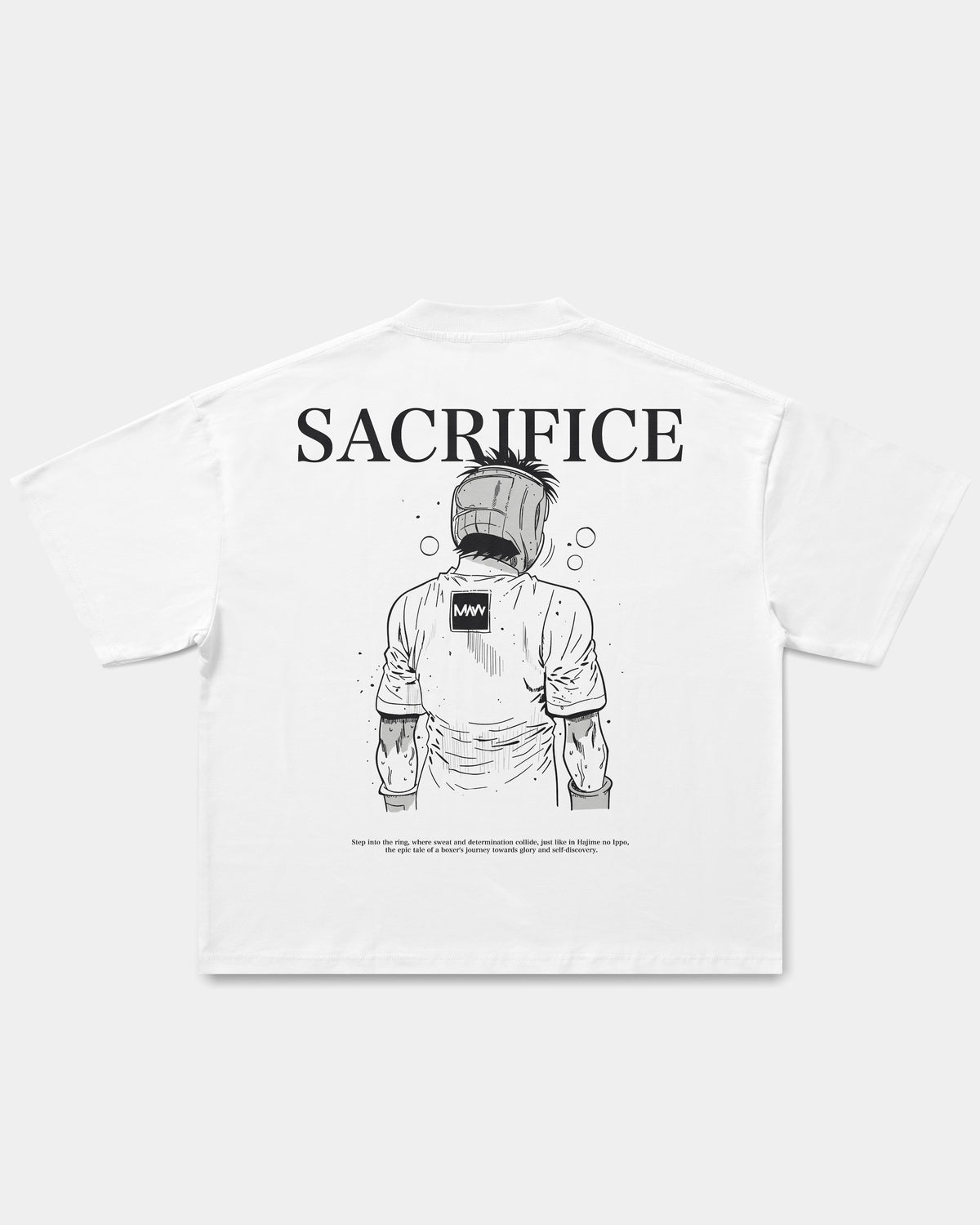 Camiseta Oversize Boxy Sacrifice
