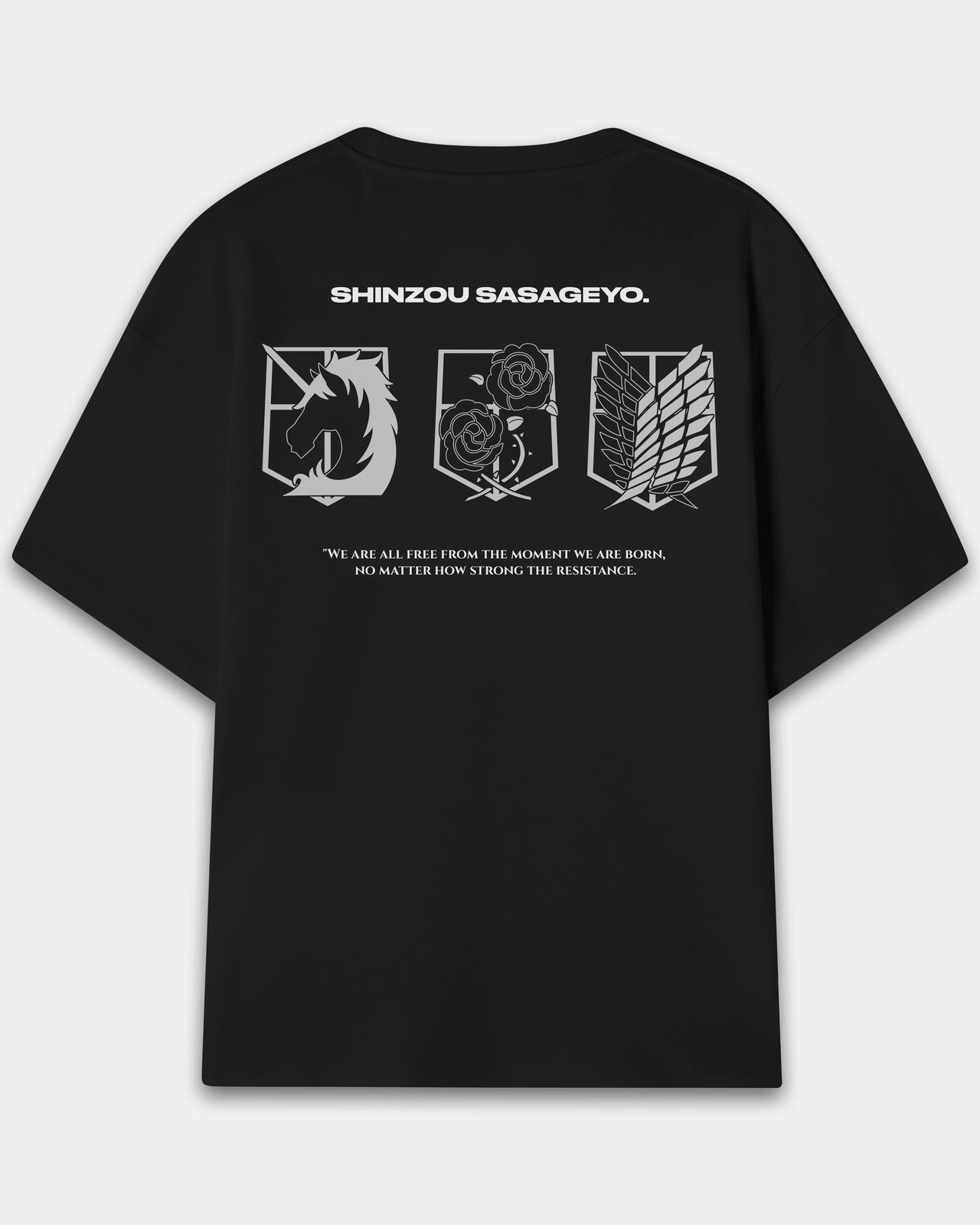 Camiseta Shinzou Sasageyo