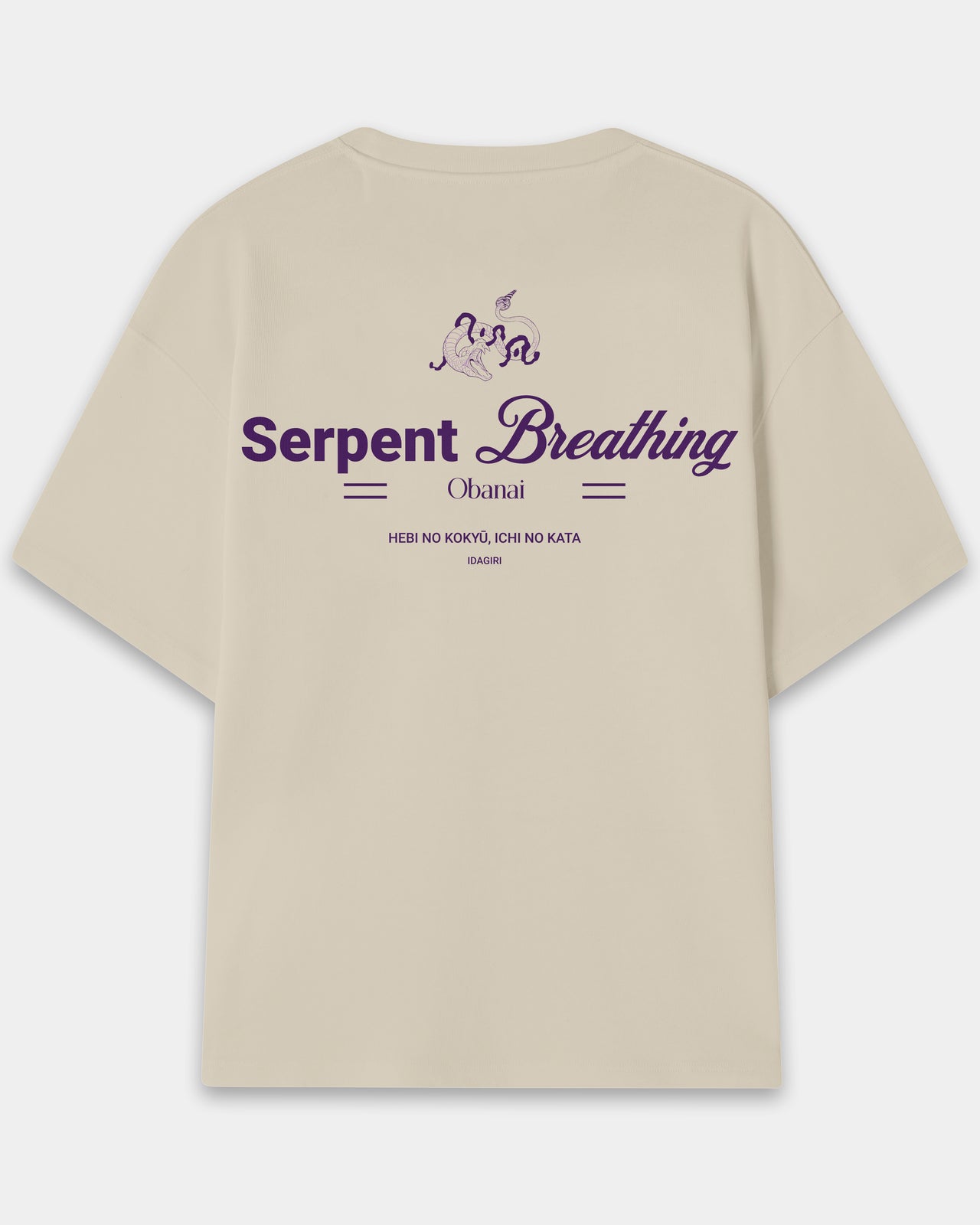 Camiseta Oversize Serpent Breathing
