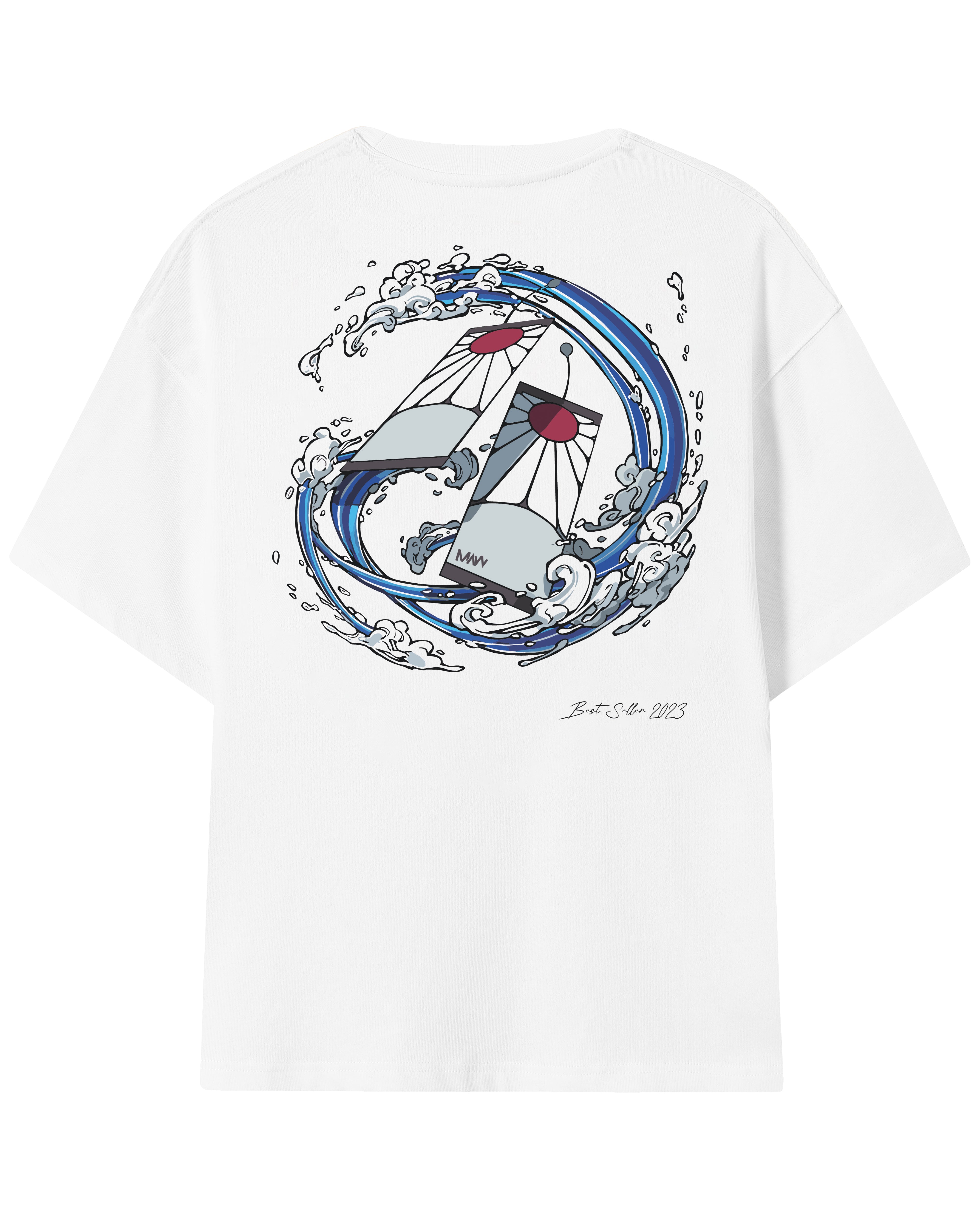 Camiseta Oversize Tanjiro Wave