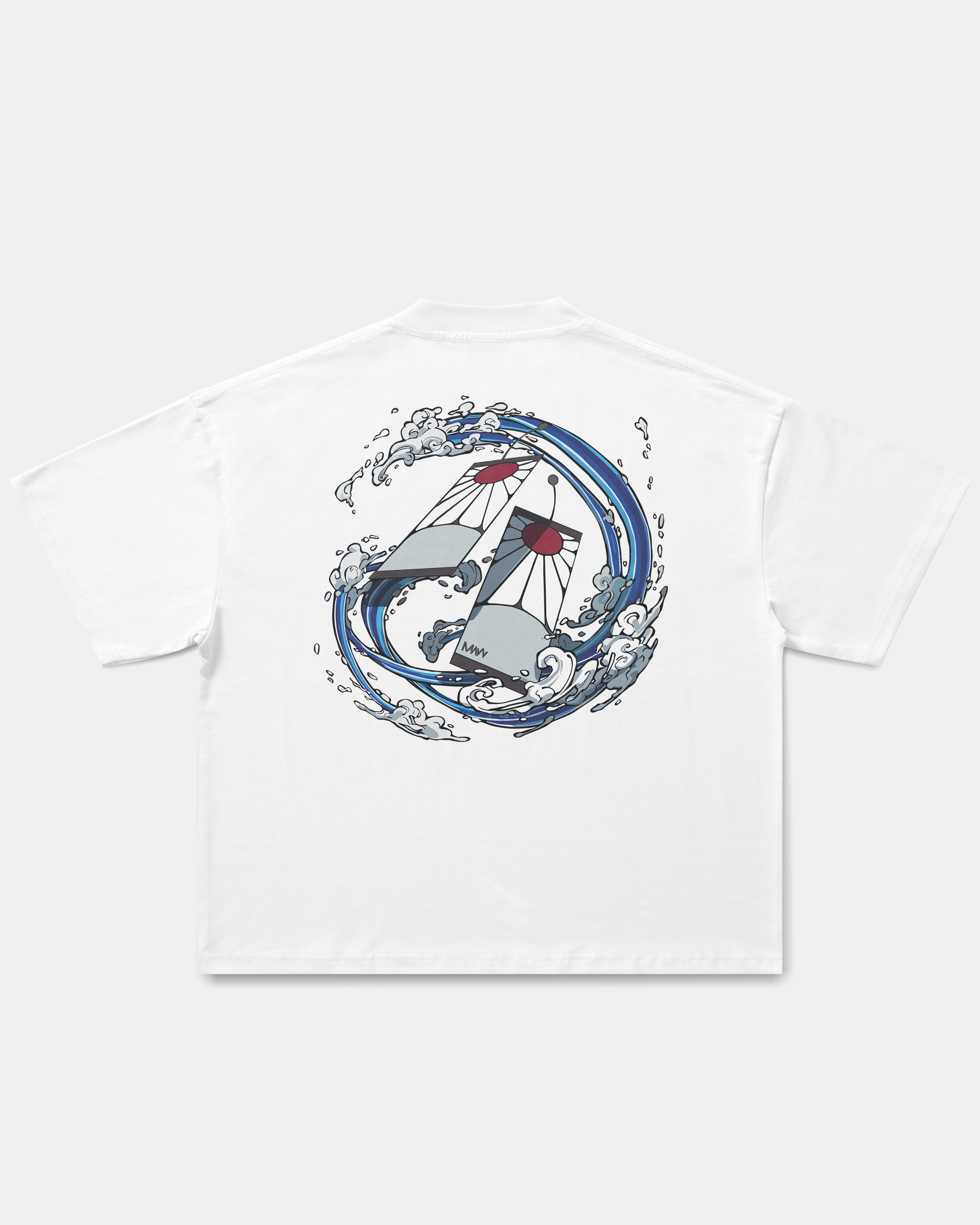 Camiseta Oversize Boxy Tanjiro Wave