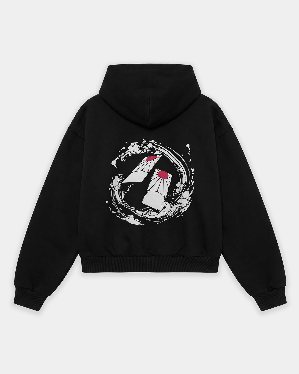 Sudadera Oversized Tanjiro Wave