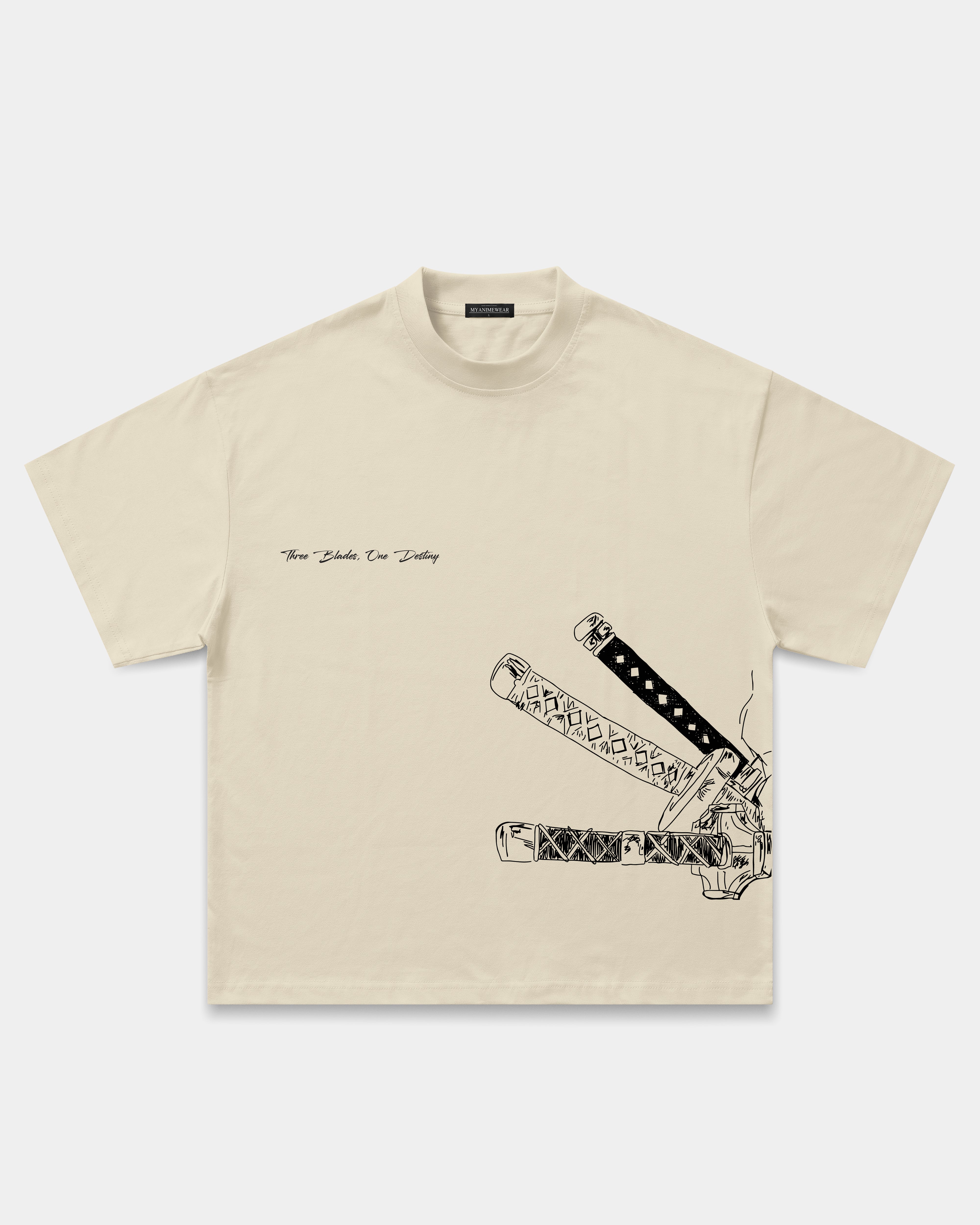 Camiseta Oversize Three Blades