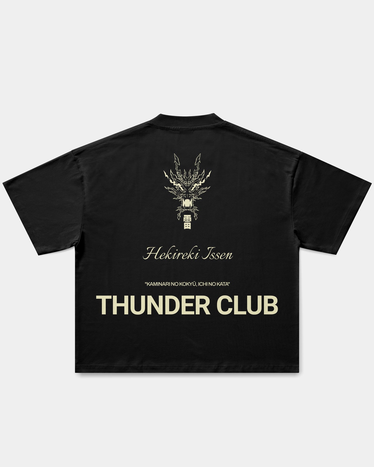 Camiseta Oversize Thunder Breathing