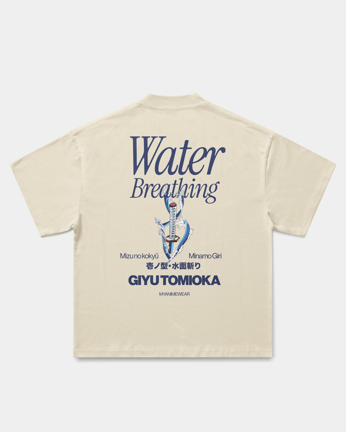 Camiseta Oversize Water Breathing