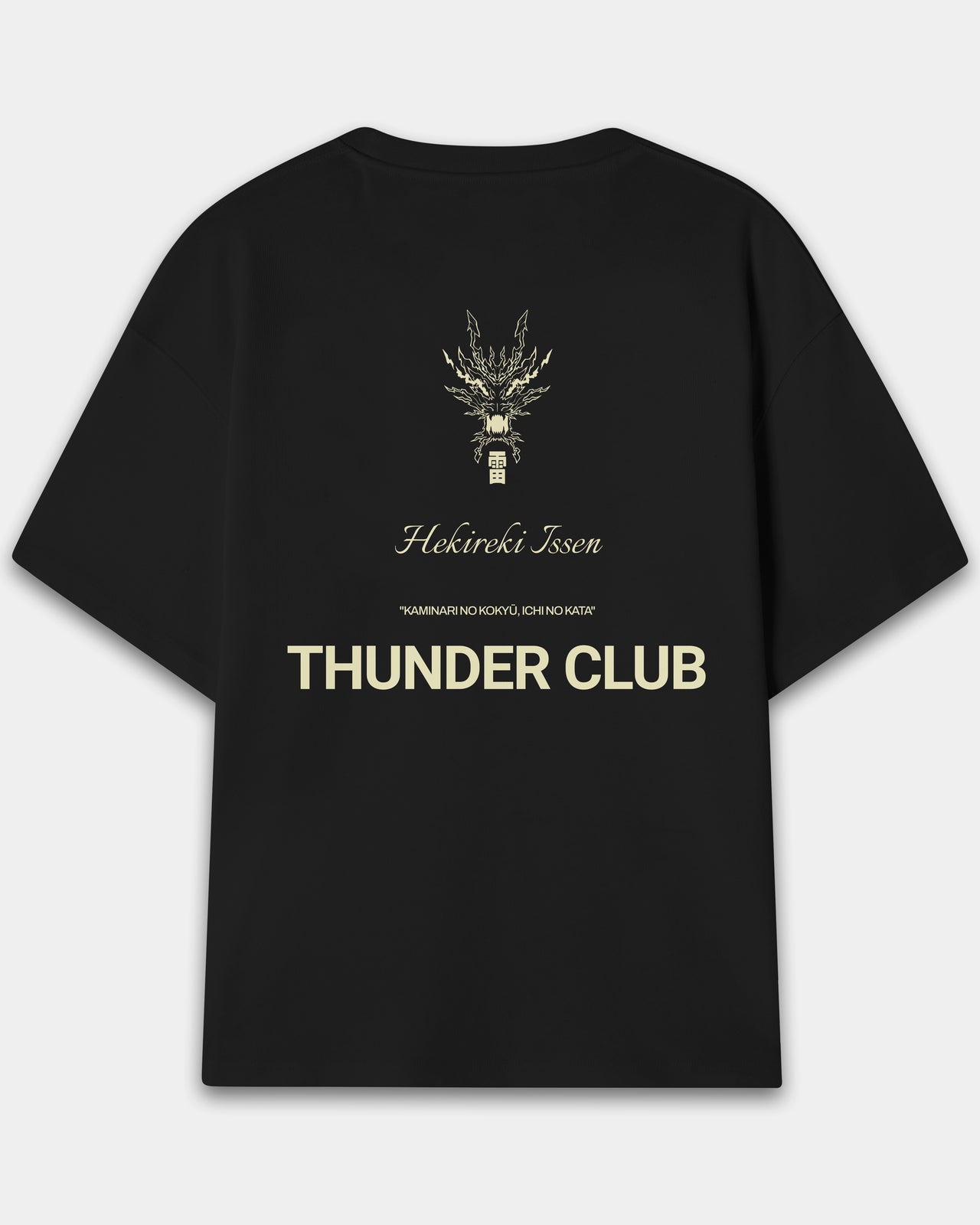 Camiseta Oversize Thunder Breathing