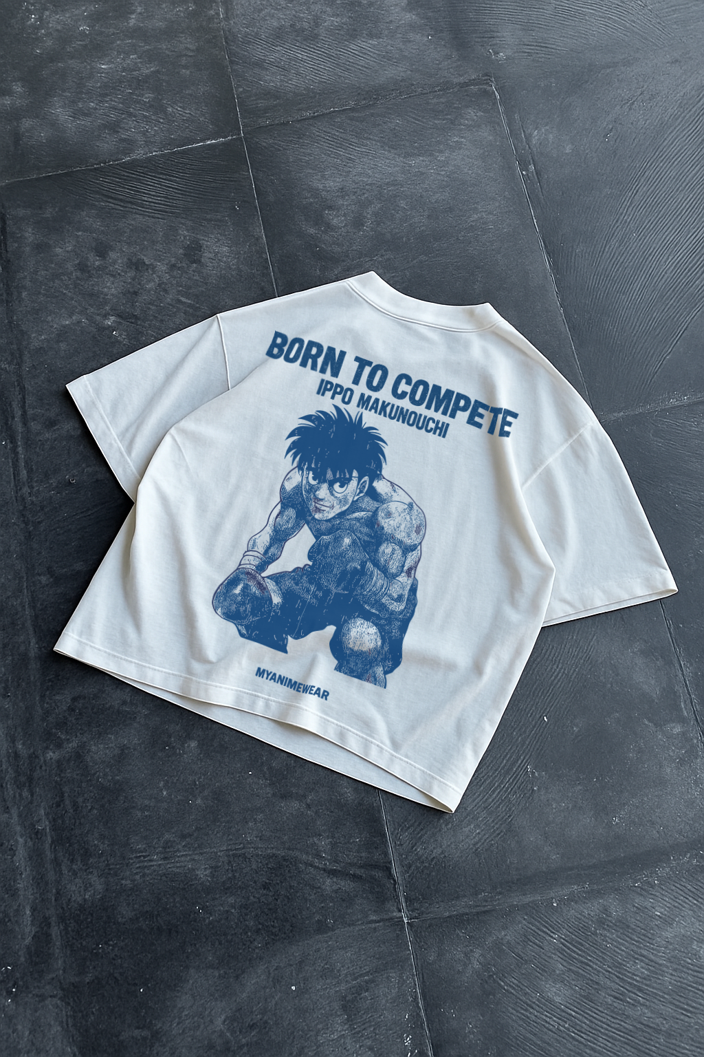Camiseta Oversize Boxy Born to Compete