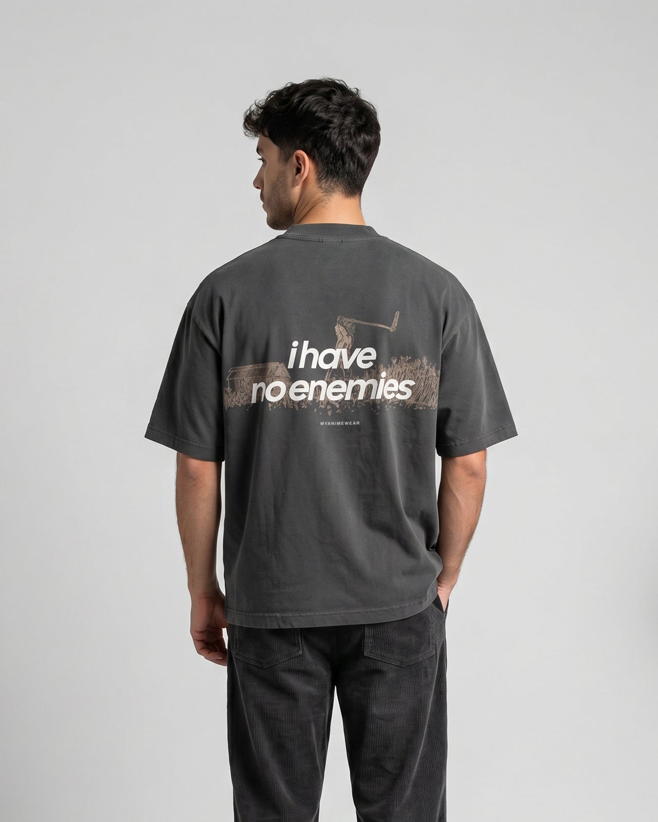 Camiseta Oversize I Have No Enemies